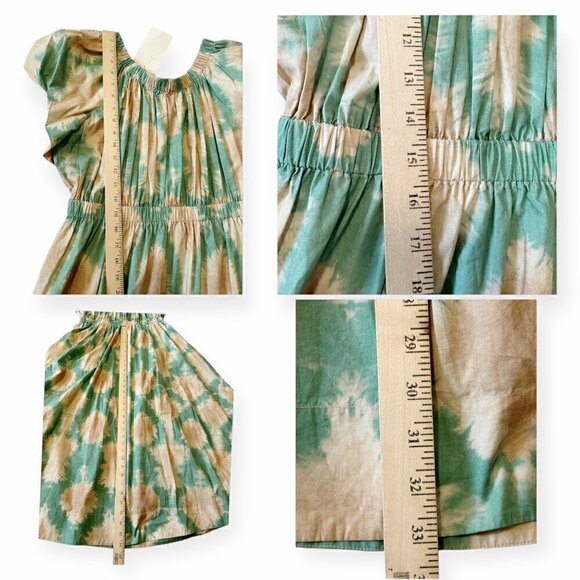 ULLA JOHNSON  Nanette Midi Dress Calcite, Size 10,‎ NWT - Picture 14 of 16